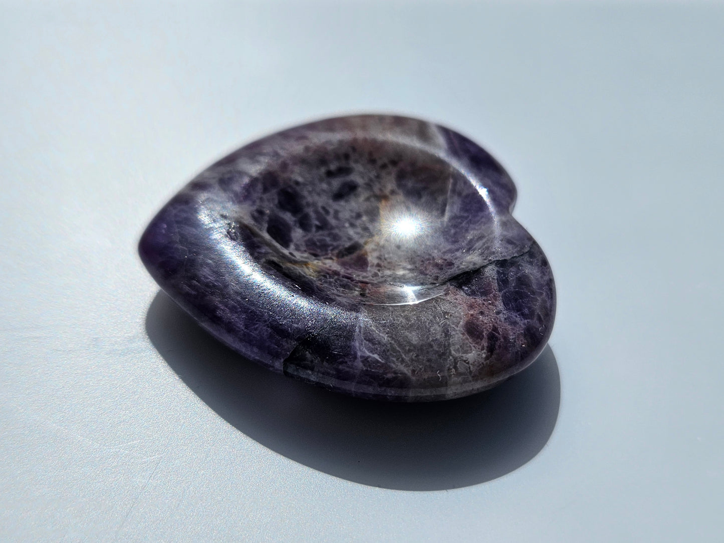 Amethyst Herz Handschmeichler