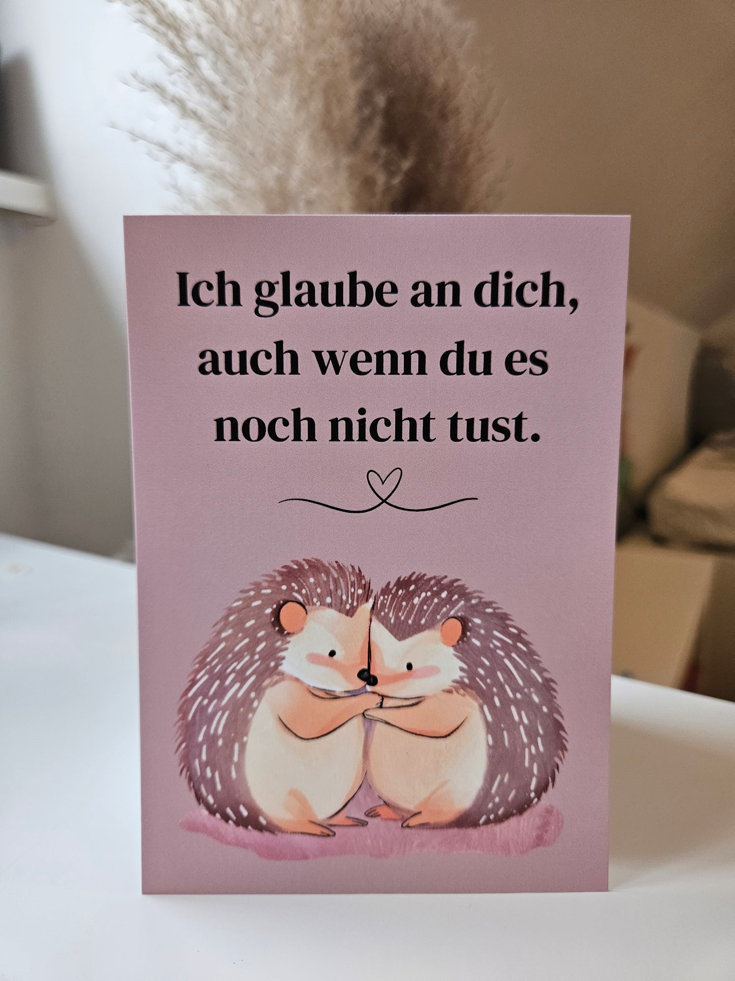 Igel Postkarte