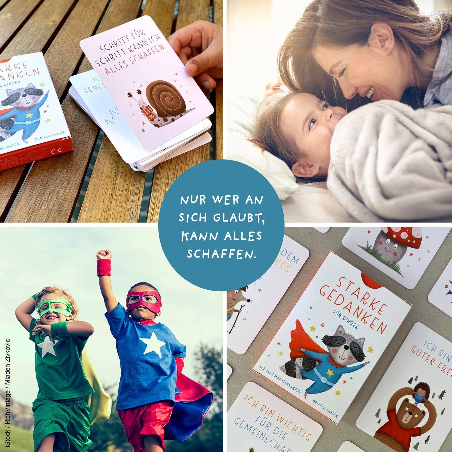 Affirmationskarten für Kinder