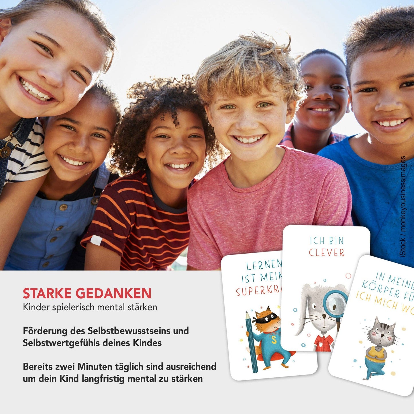 Affirmationskarten für Kinder