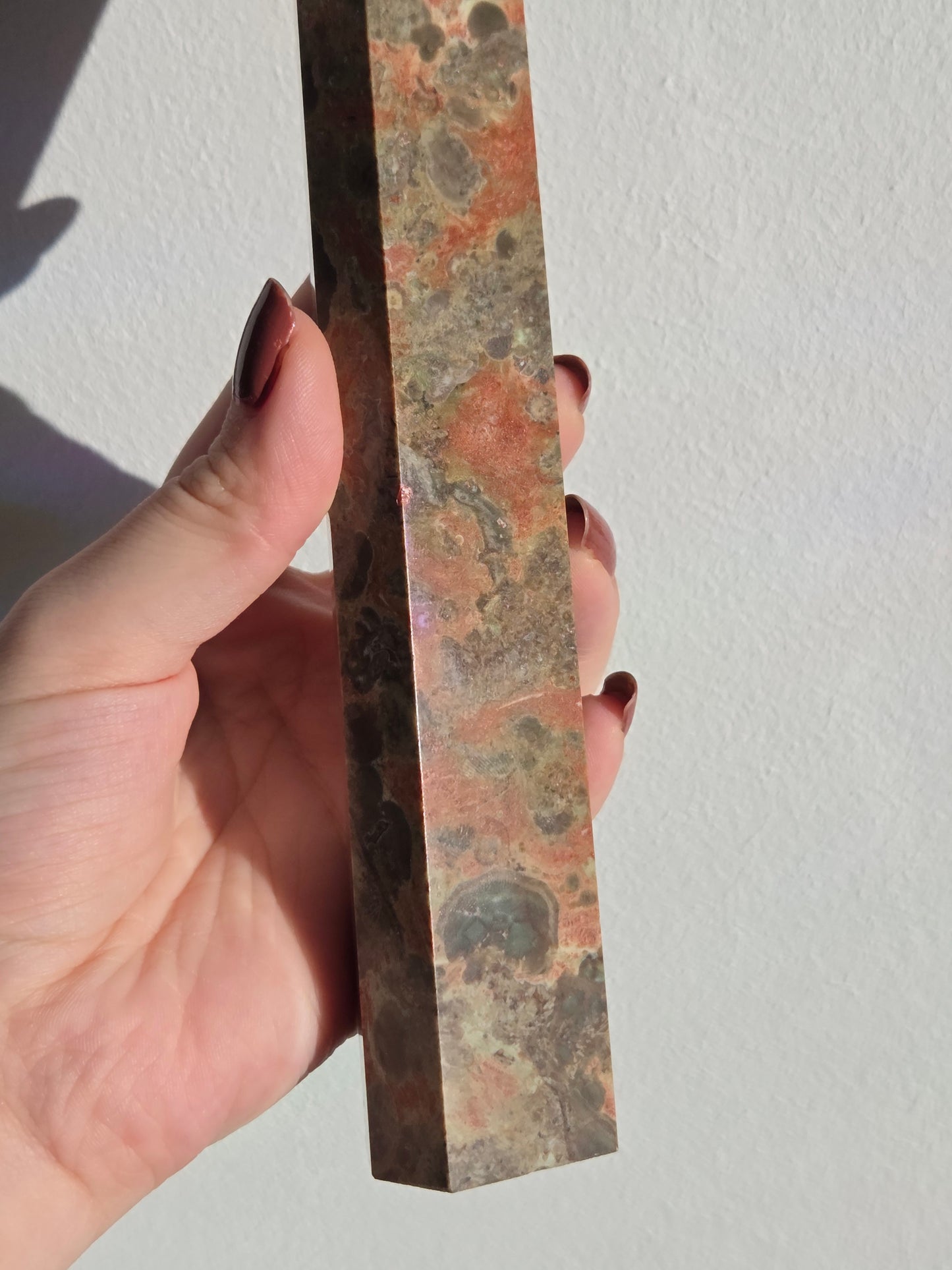 Brekzien-Jaspis/Moosachat Tower