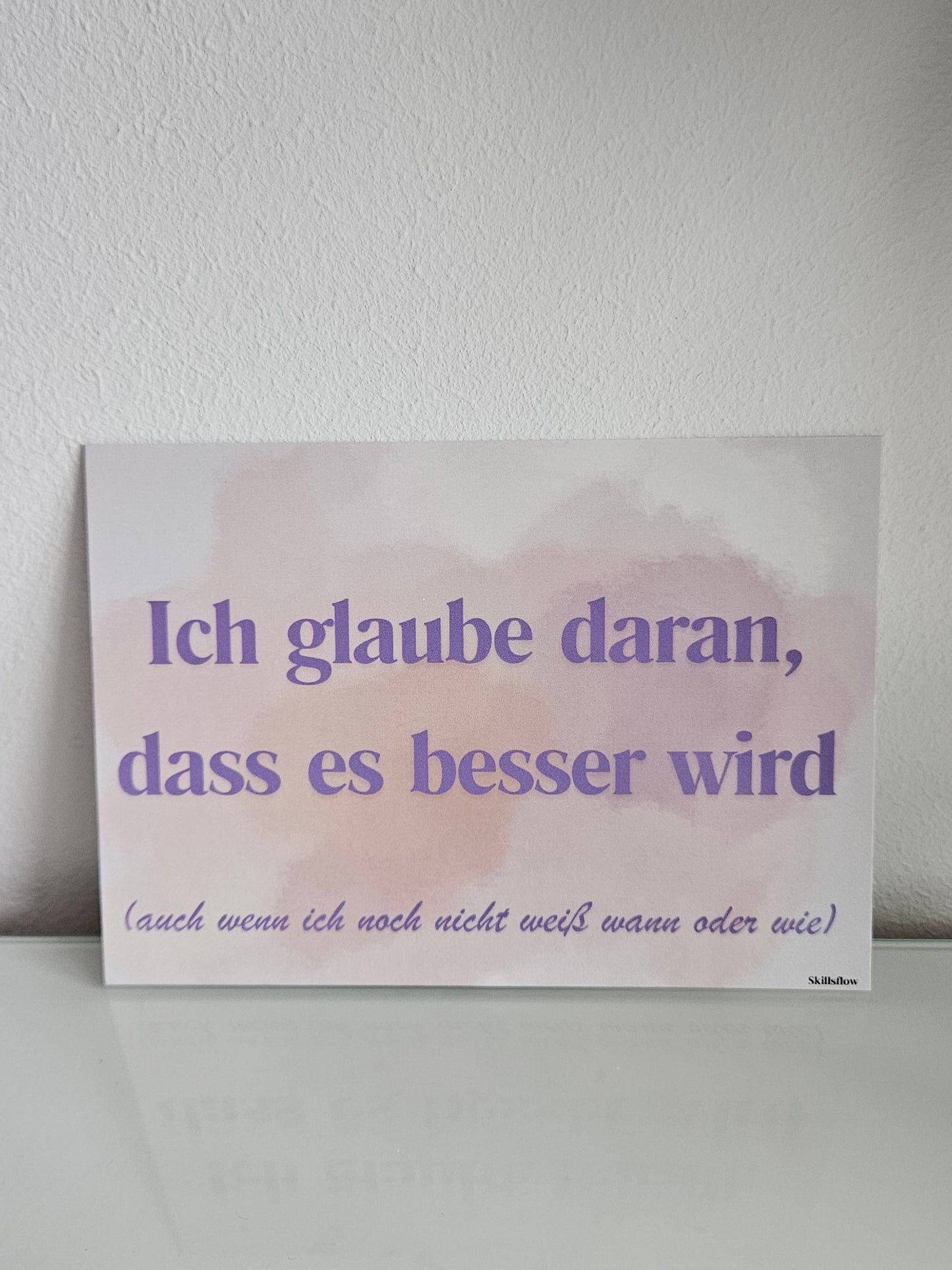 Postkarte Affirmation