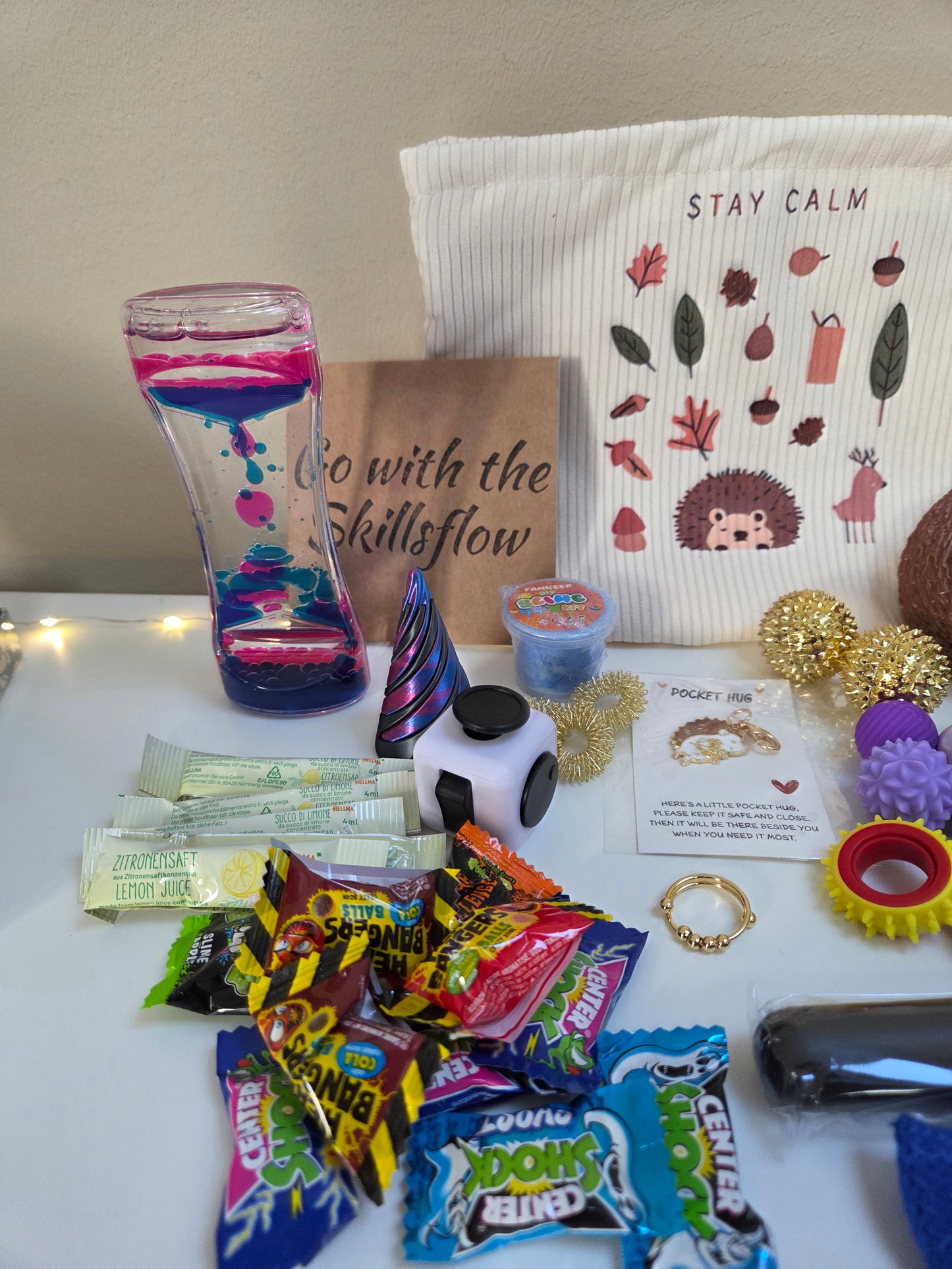 Stay Calm Igel Skillstasche