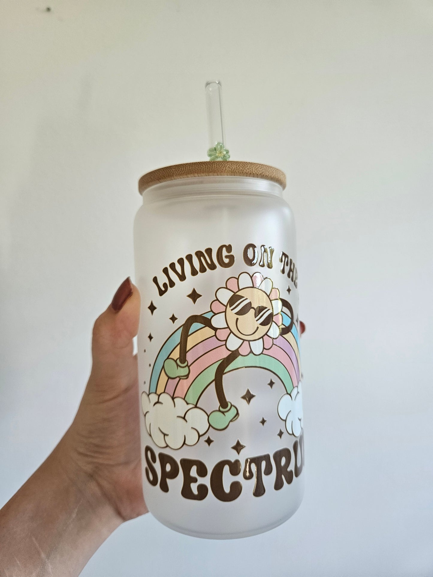 Living on the spectrum Trinkglas