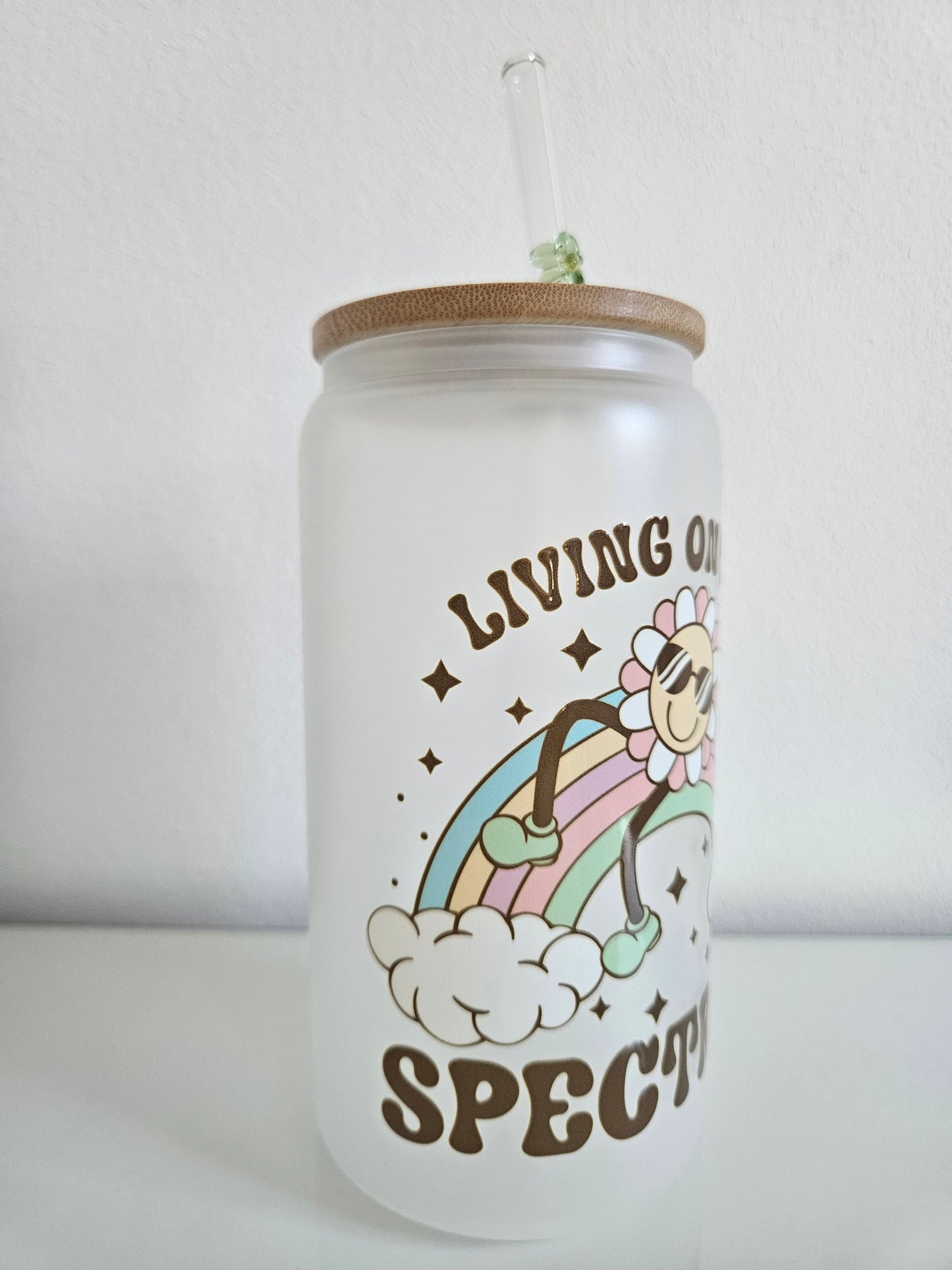 Living on the spectrum Trinkglas