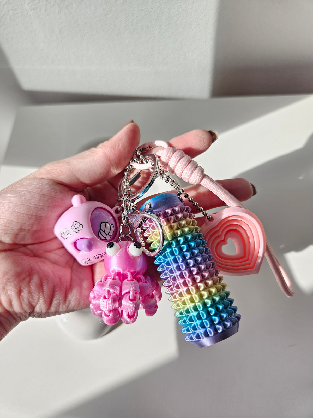 Fidget Schlüsselband Herz