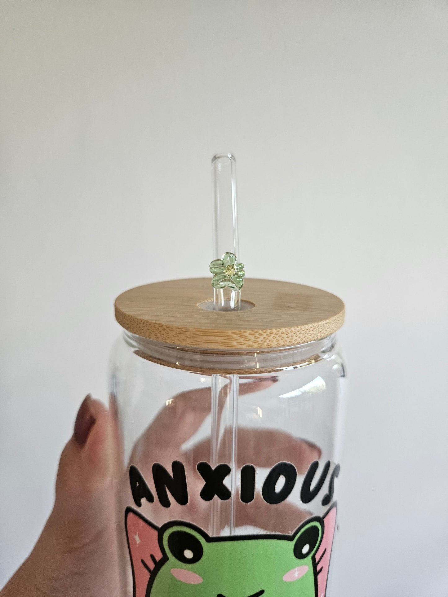 Anxious but cute Trinkglas
