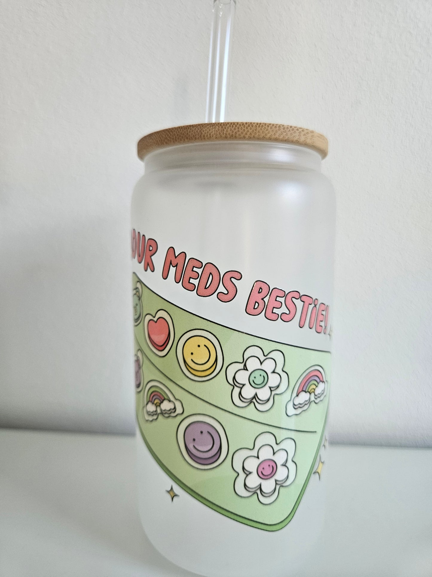 Take your meds Glas