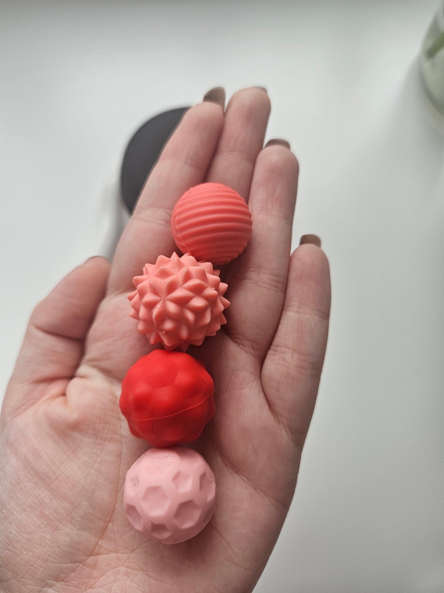 Magnetische Fidget-Bälle 4er Set