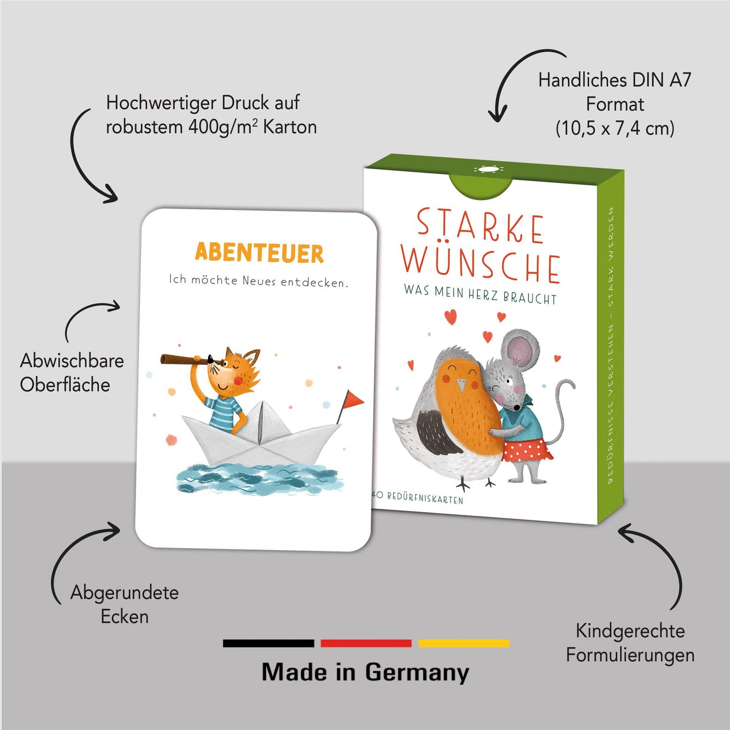 Starke Wünsche – Bedürfniskarten für Kinder