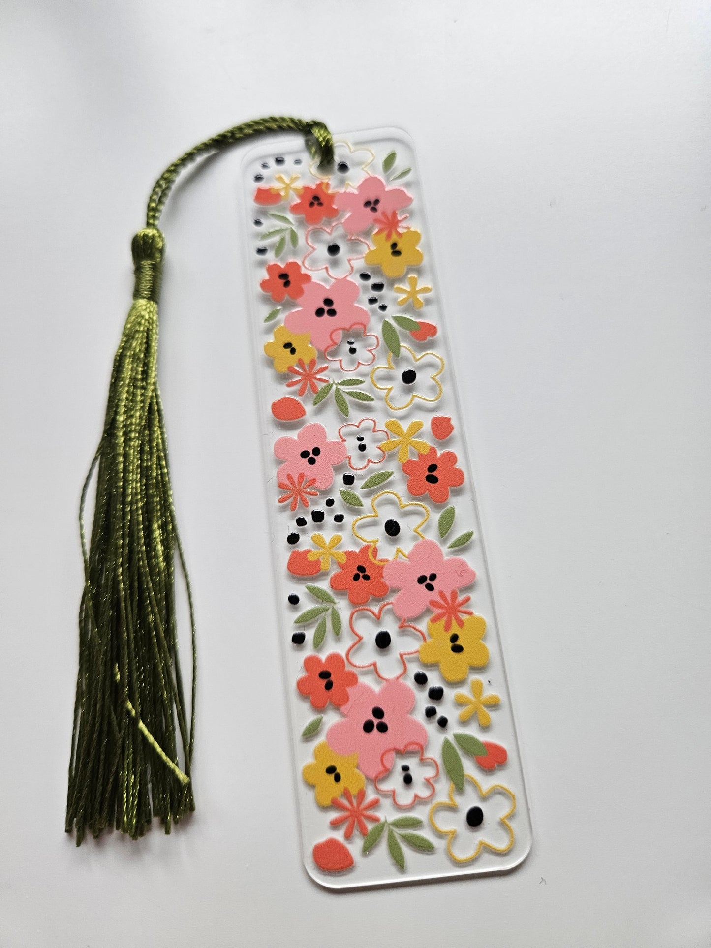 Lesezeichen floral