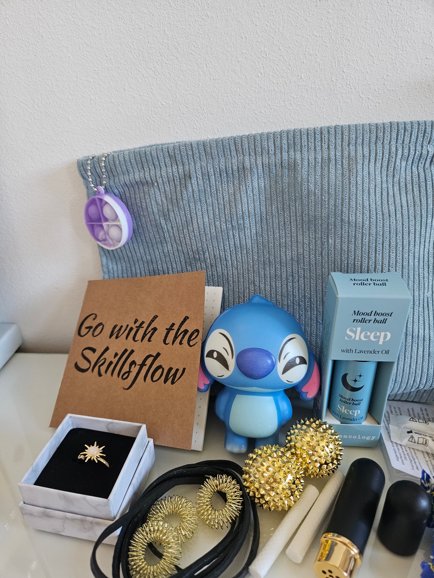 Skillstasche blau
