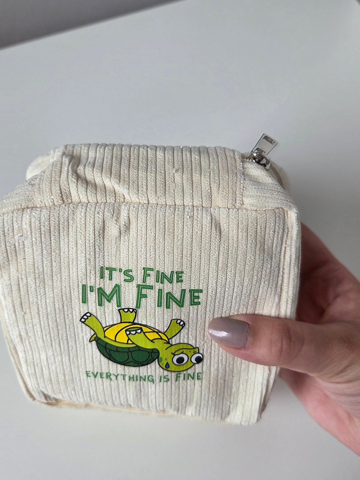 I'm Fine Schildkröten Skillstasche