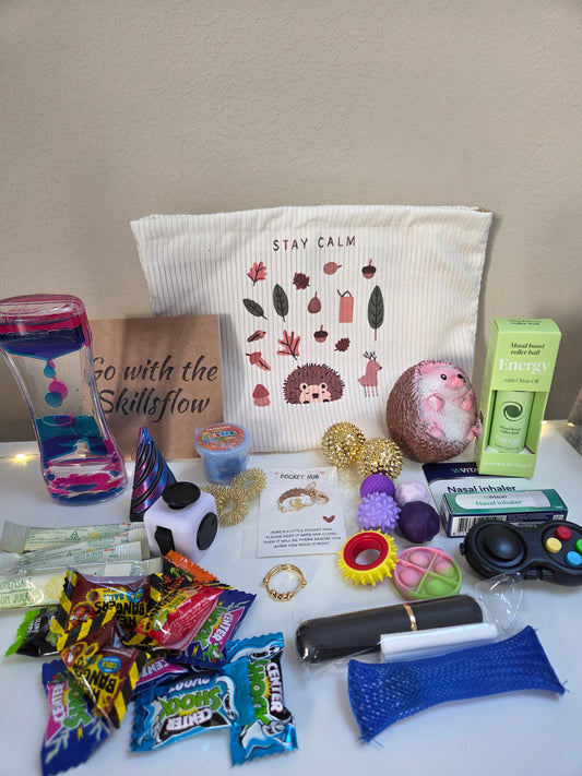 Stay Calm Igel Skillstasche