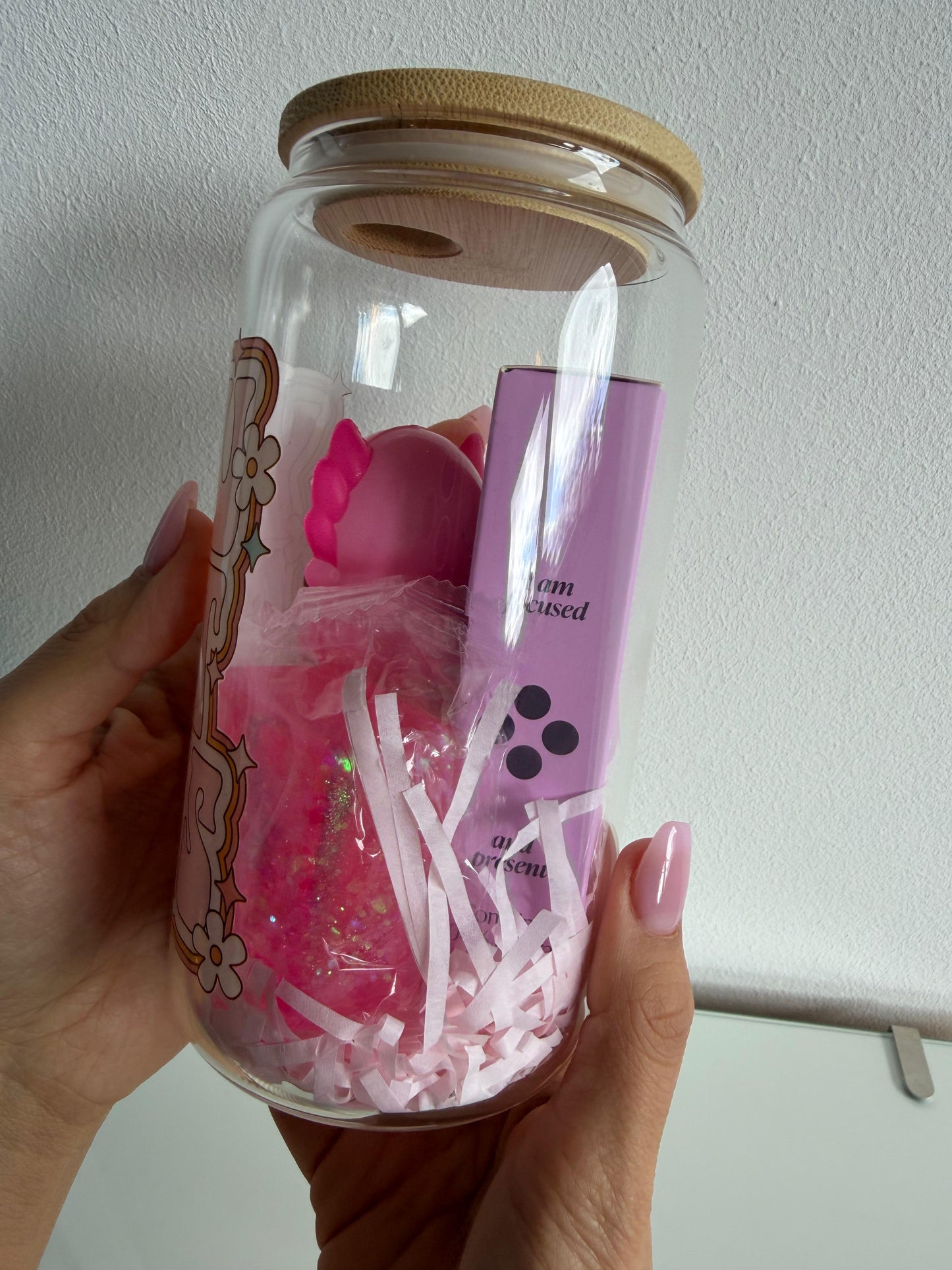Geschenk Glas You got this