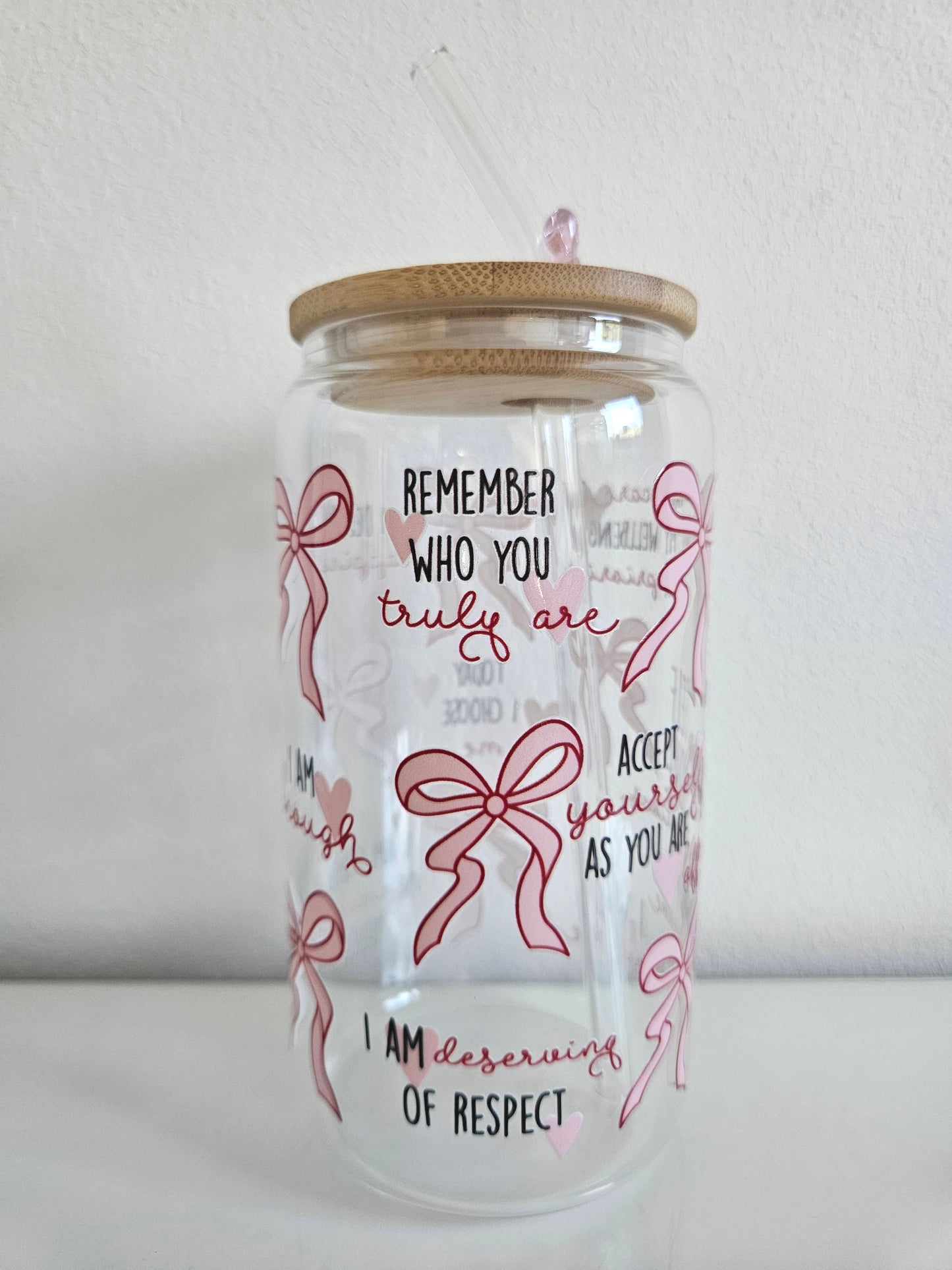 Selflove Affirmations Glas