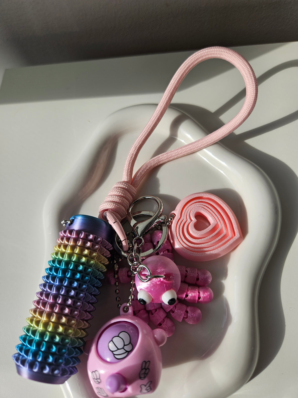 Fidget Schlüsselband Herz