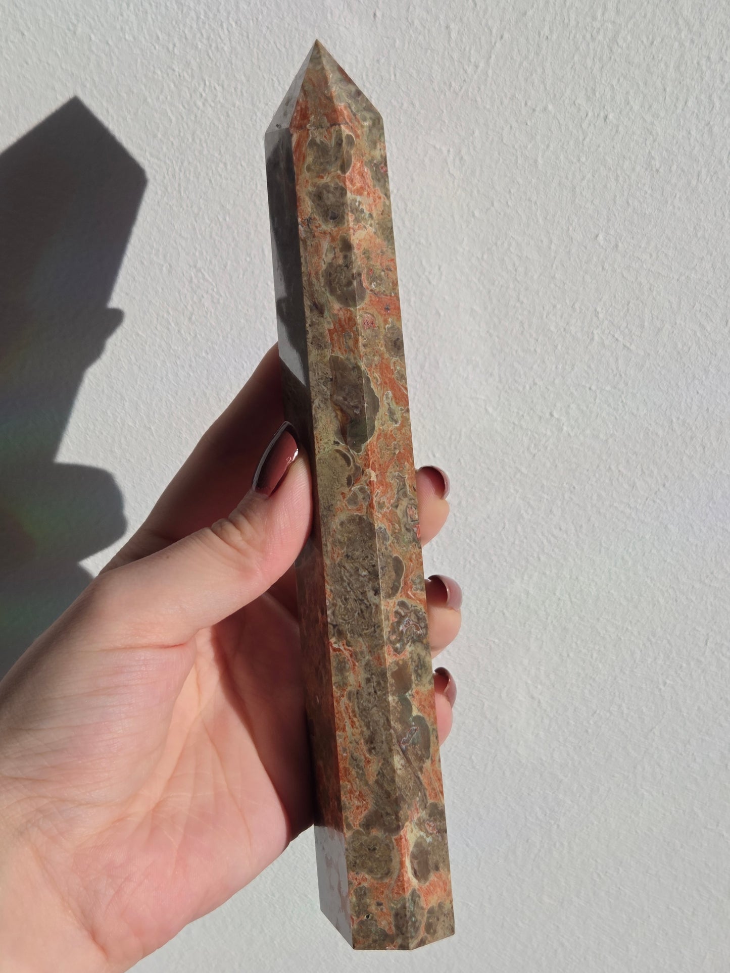 Brekzien-Jaspis/Moosachat Tower