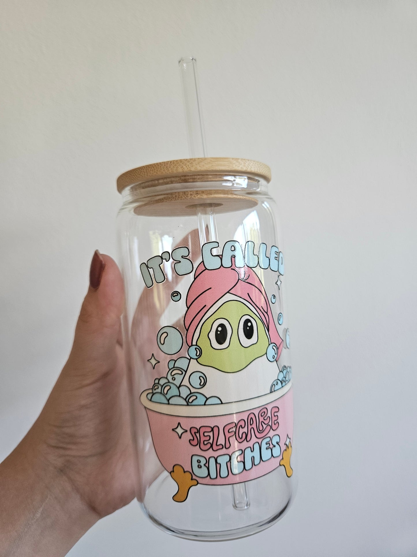 Selfcare Trinkglas