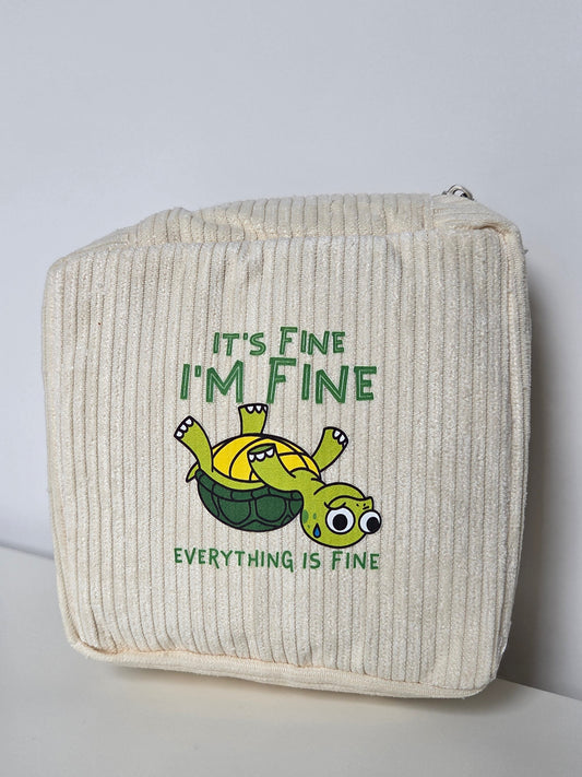 I'm Fine Schildkröten Skillstasche