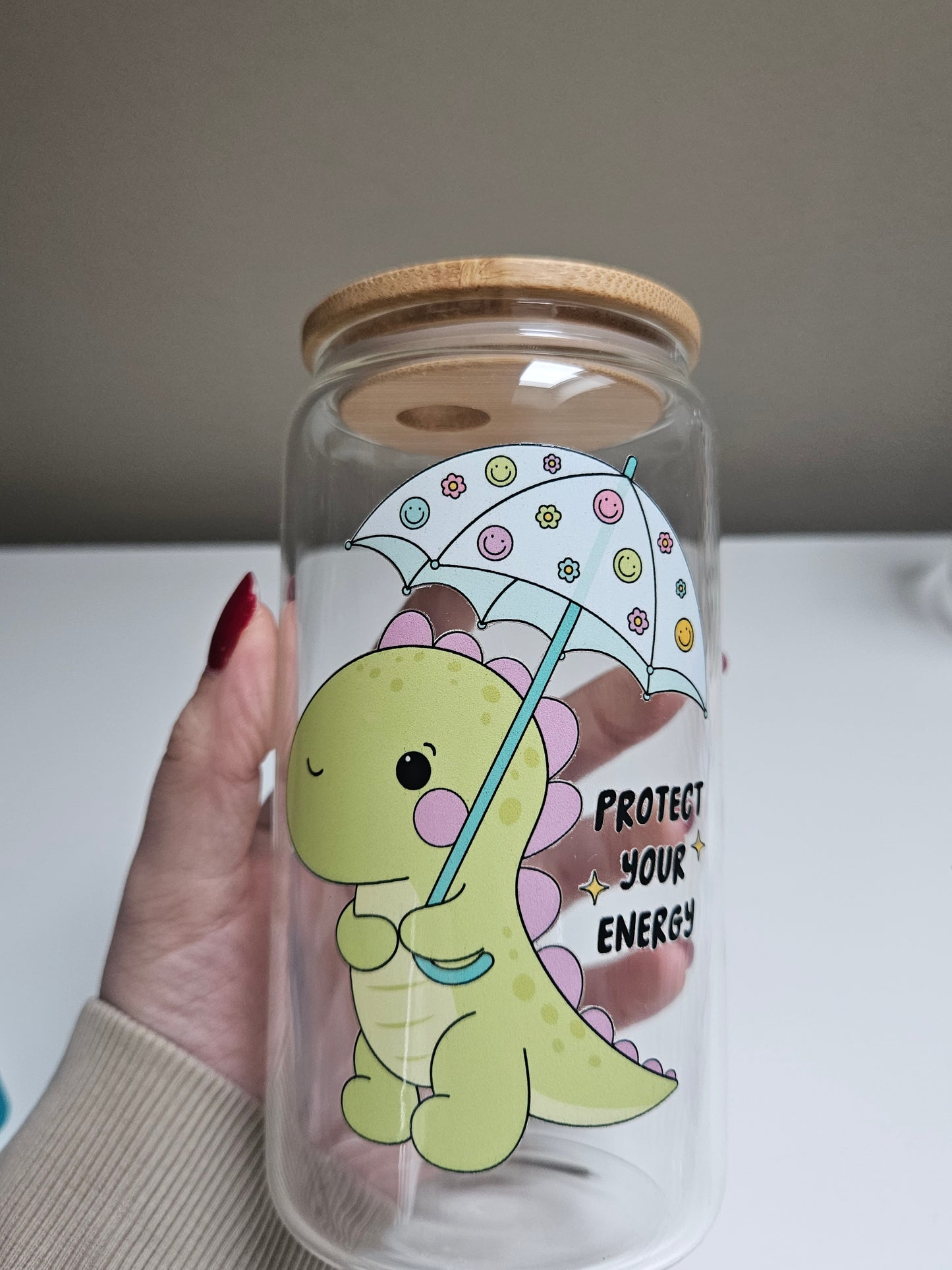 Protect your Energy Trinkglas