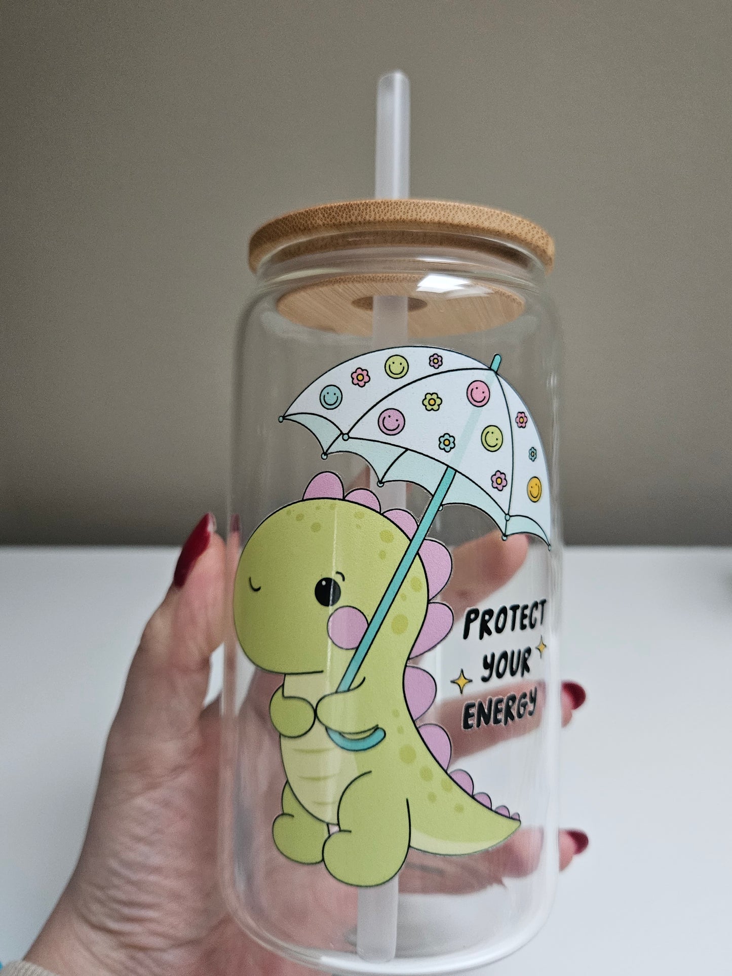 Protect your Energy Trinkglas