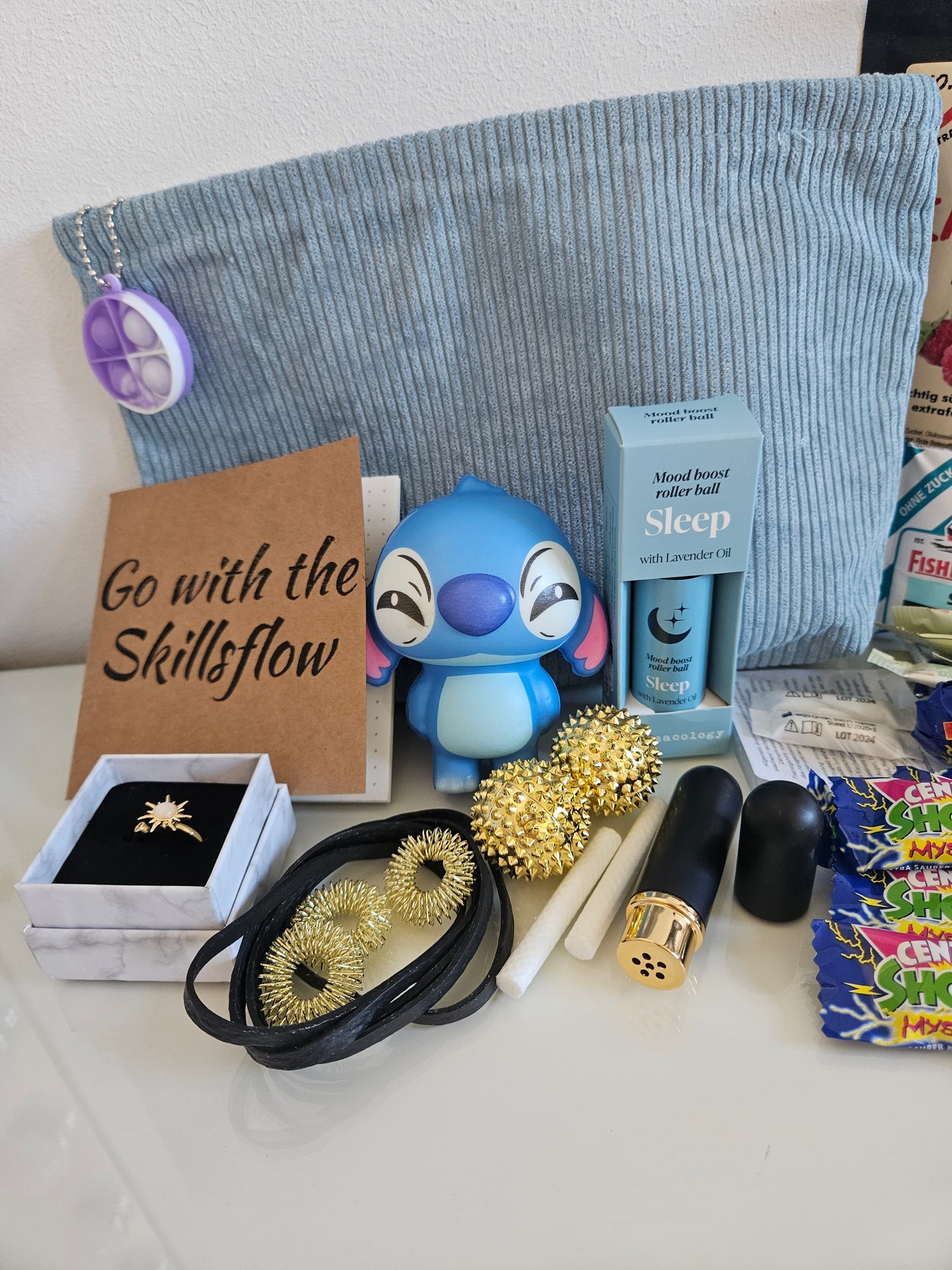 Skillstasche blau