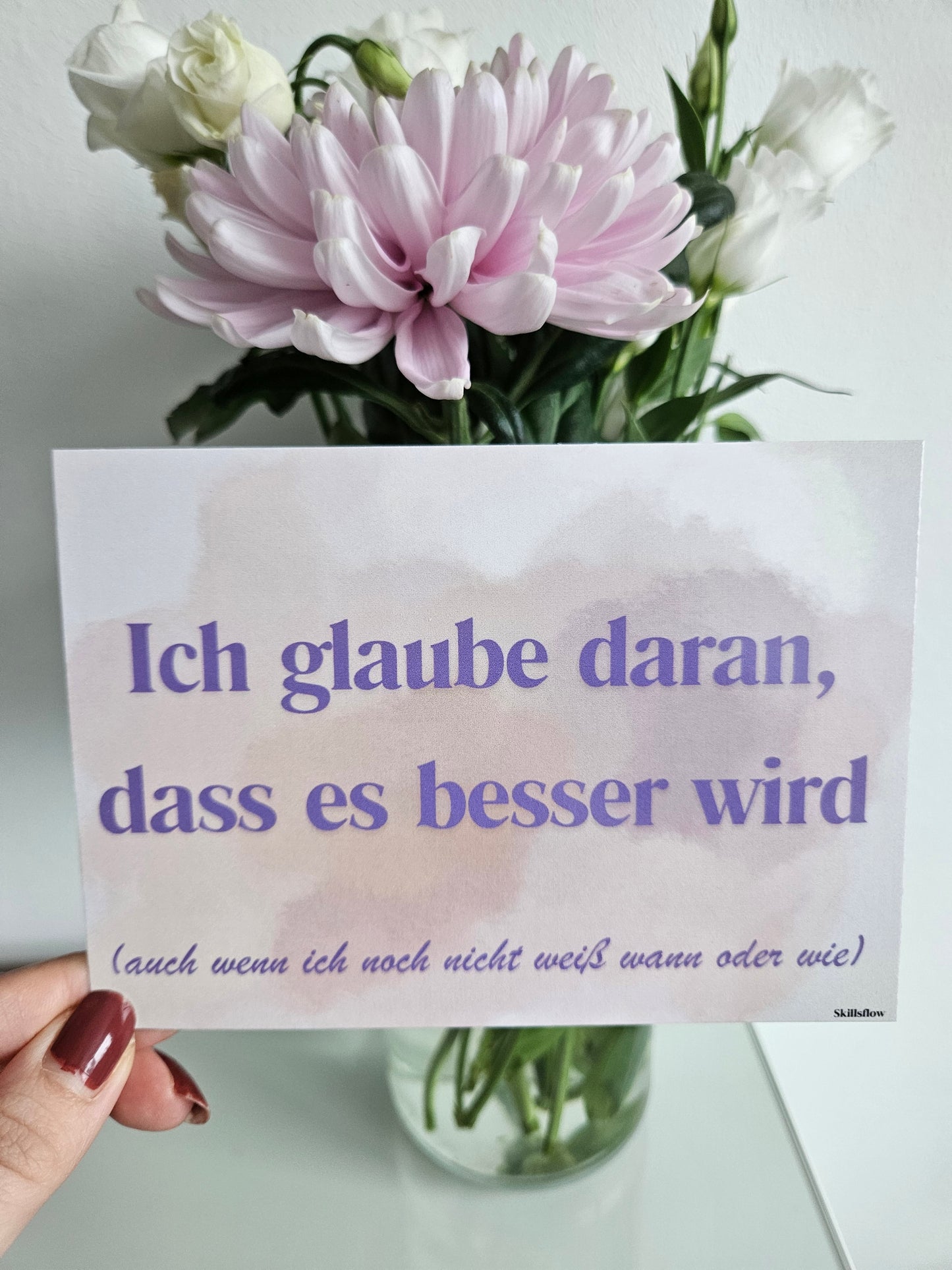 Postkarte Affirmation