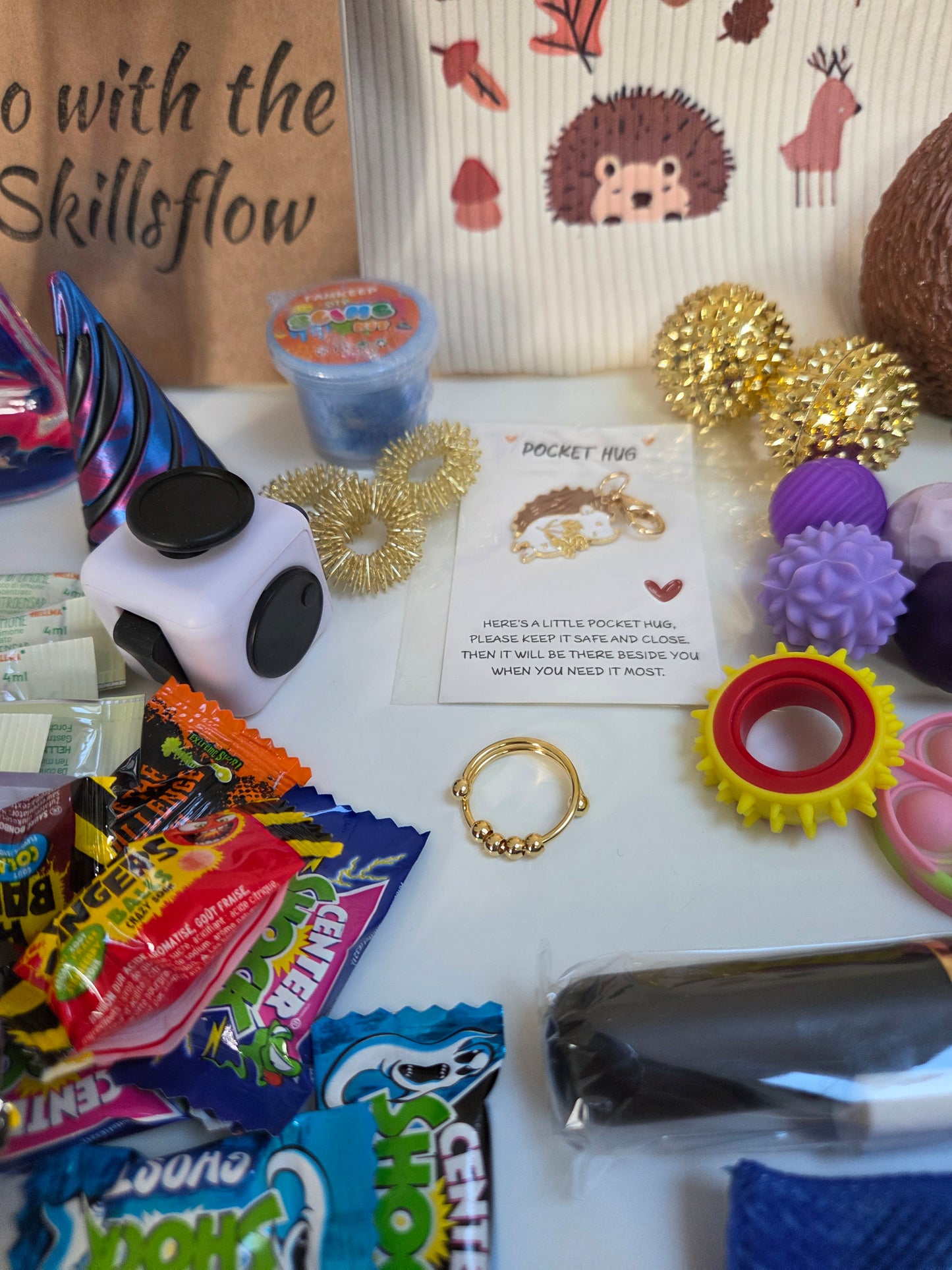 Stay Calm Igel Skillstasche