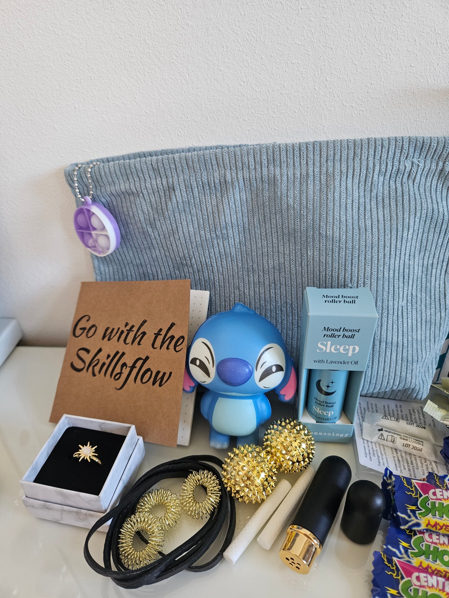 Skillstasche blau