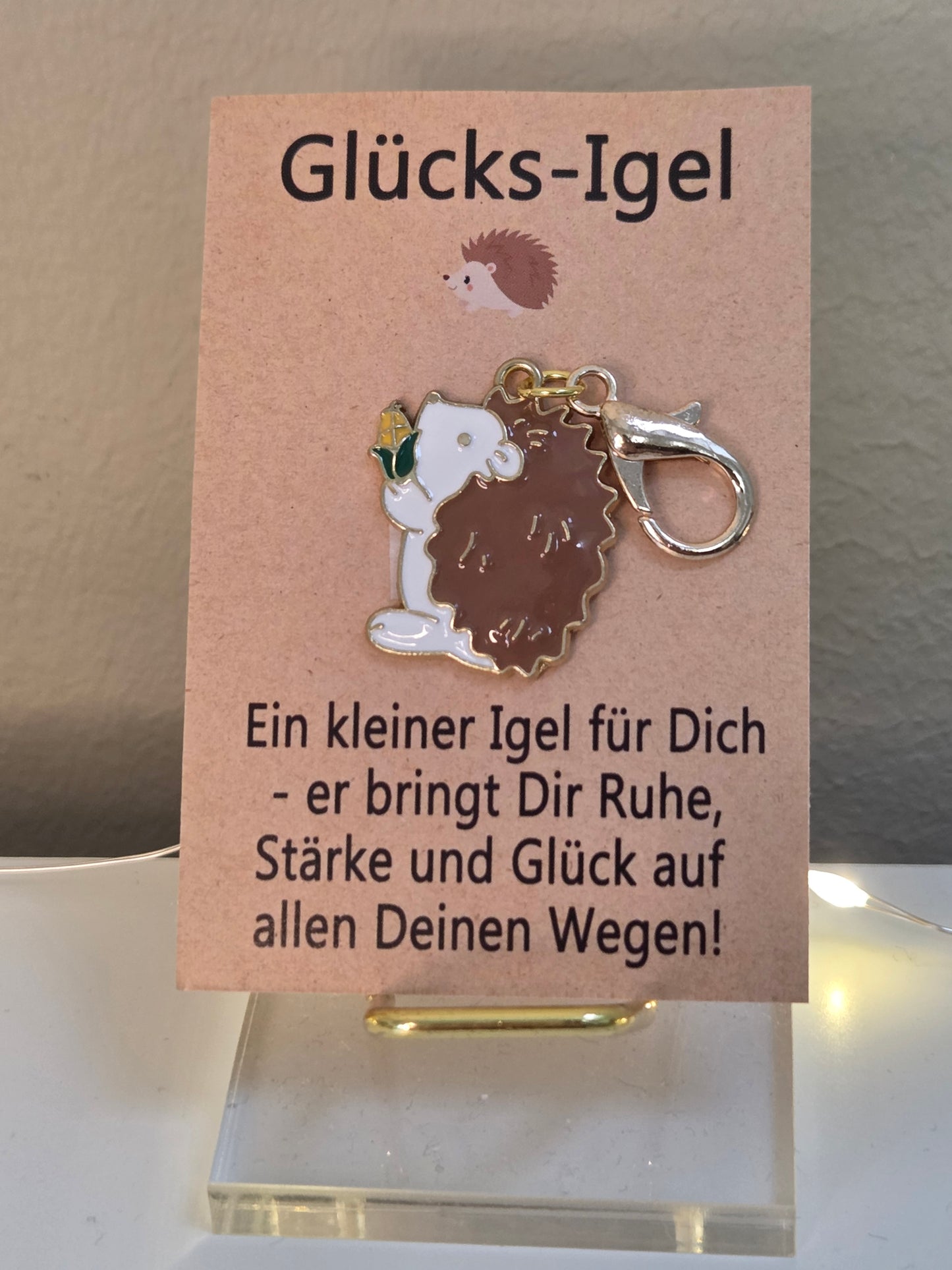 Igel Glücksbringer