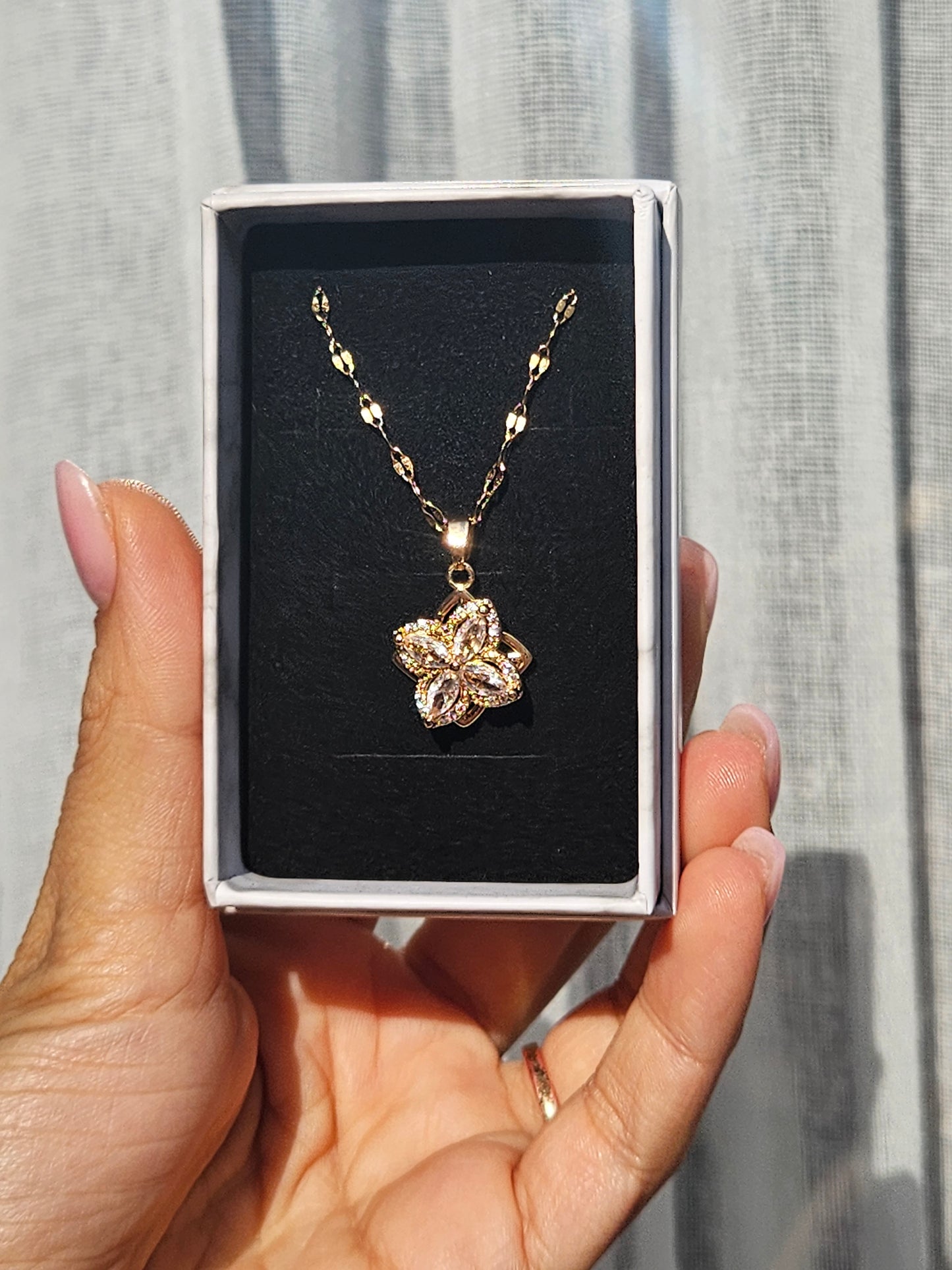 Fidget Kette Eleganz Gold