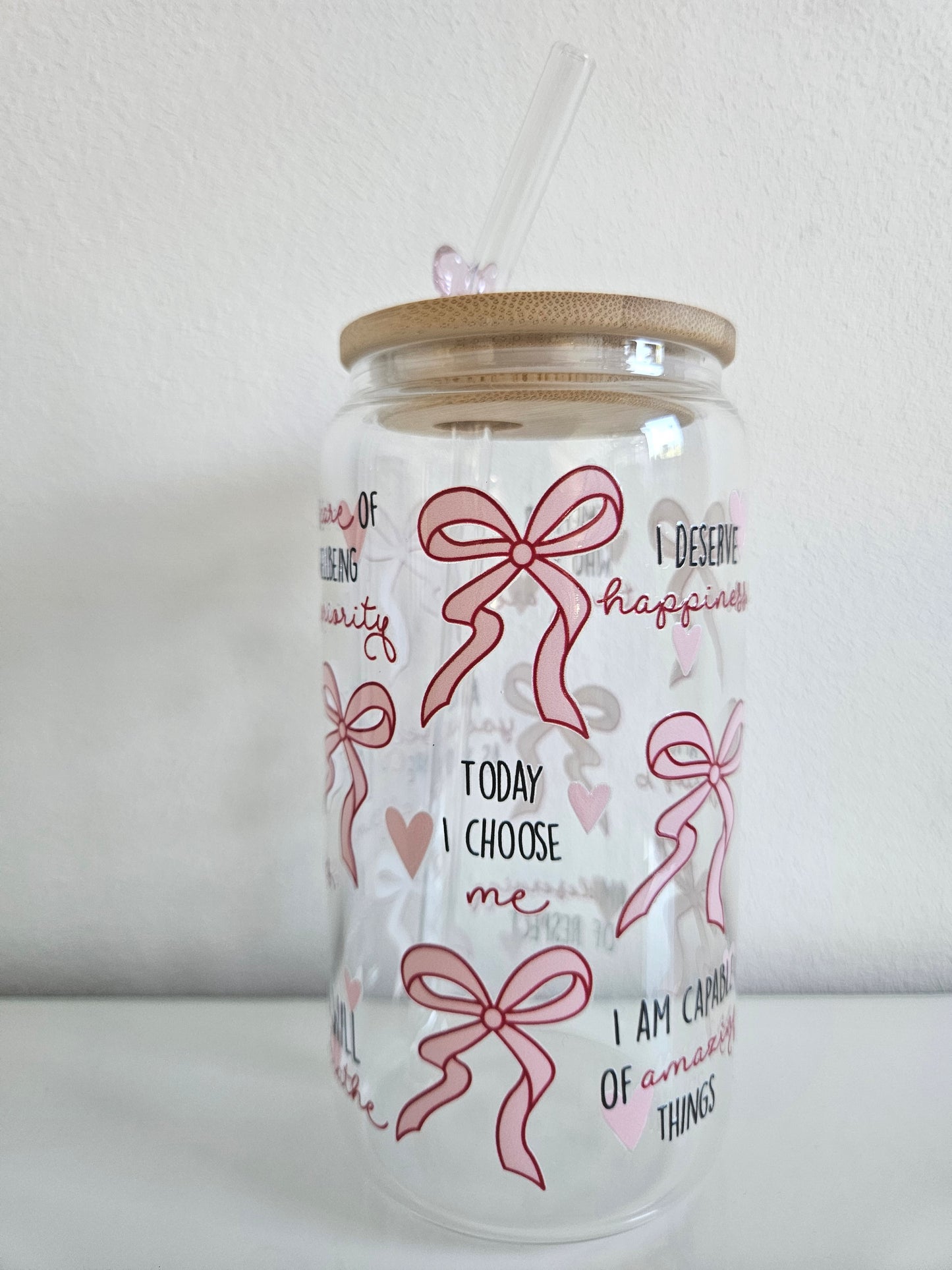 Selflove Affirmations Glas