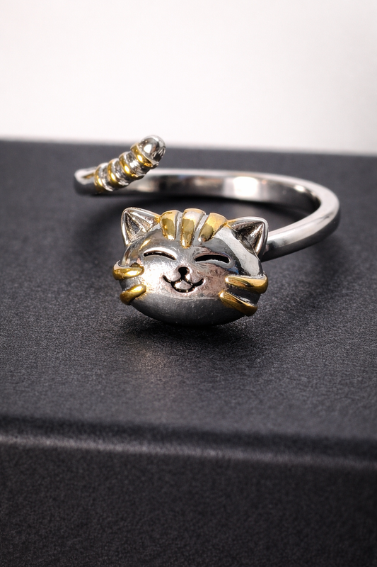 Katzen Fidget Ring