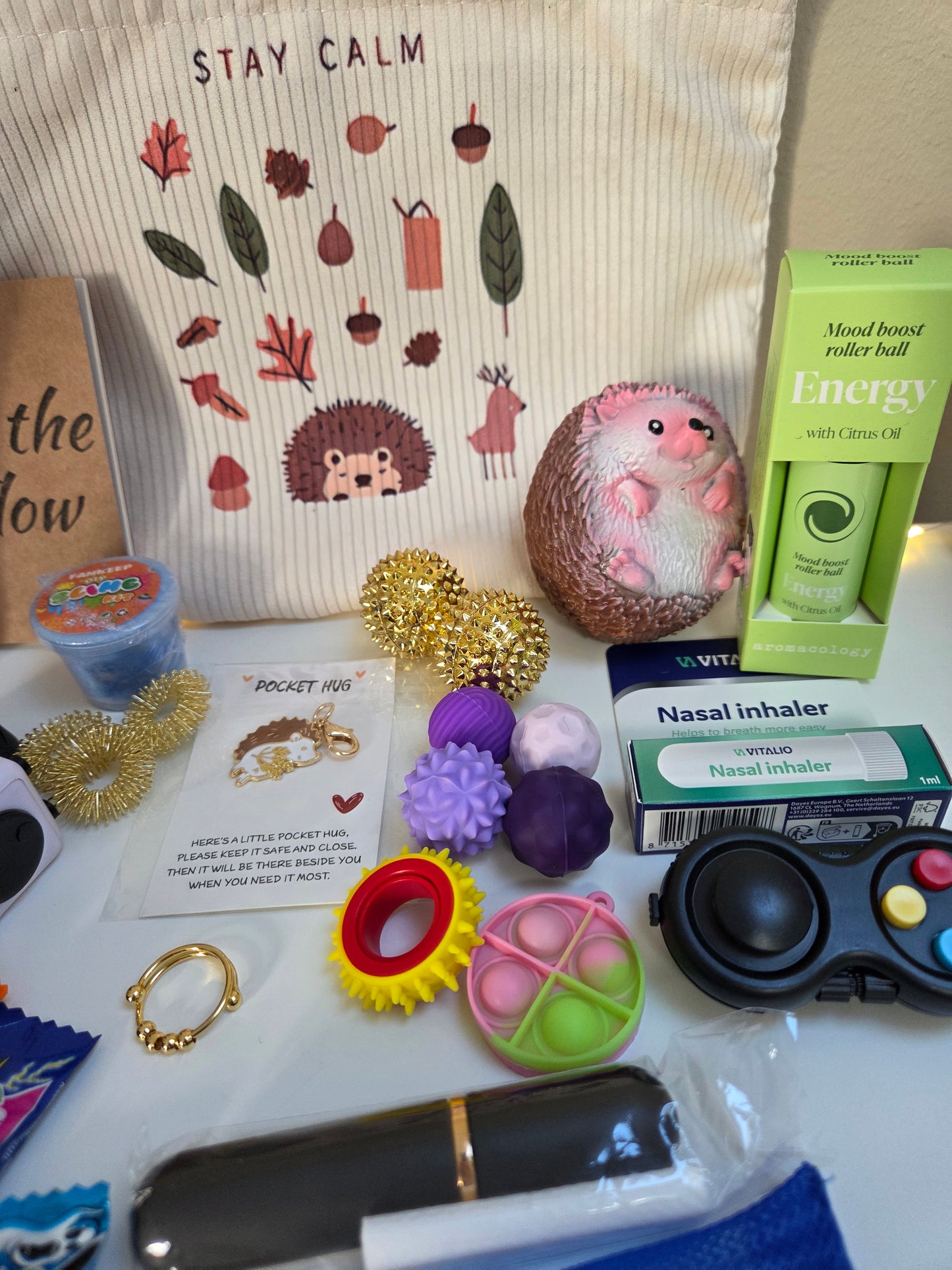 Stay Calm Igel Skillstasche