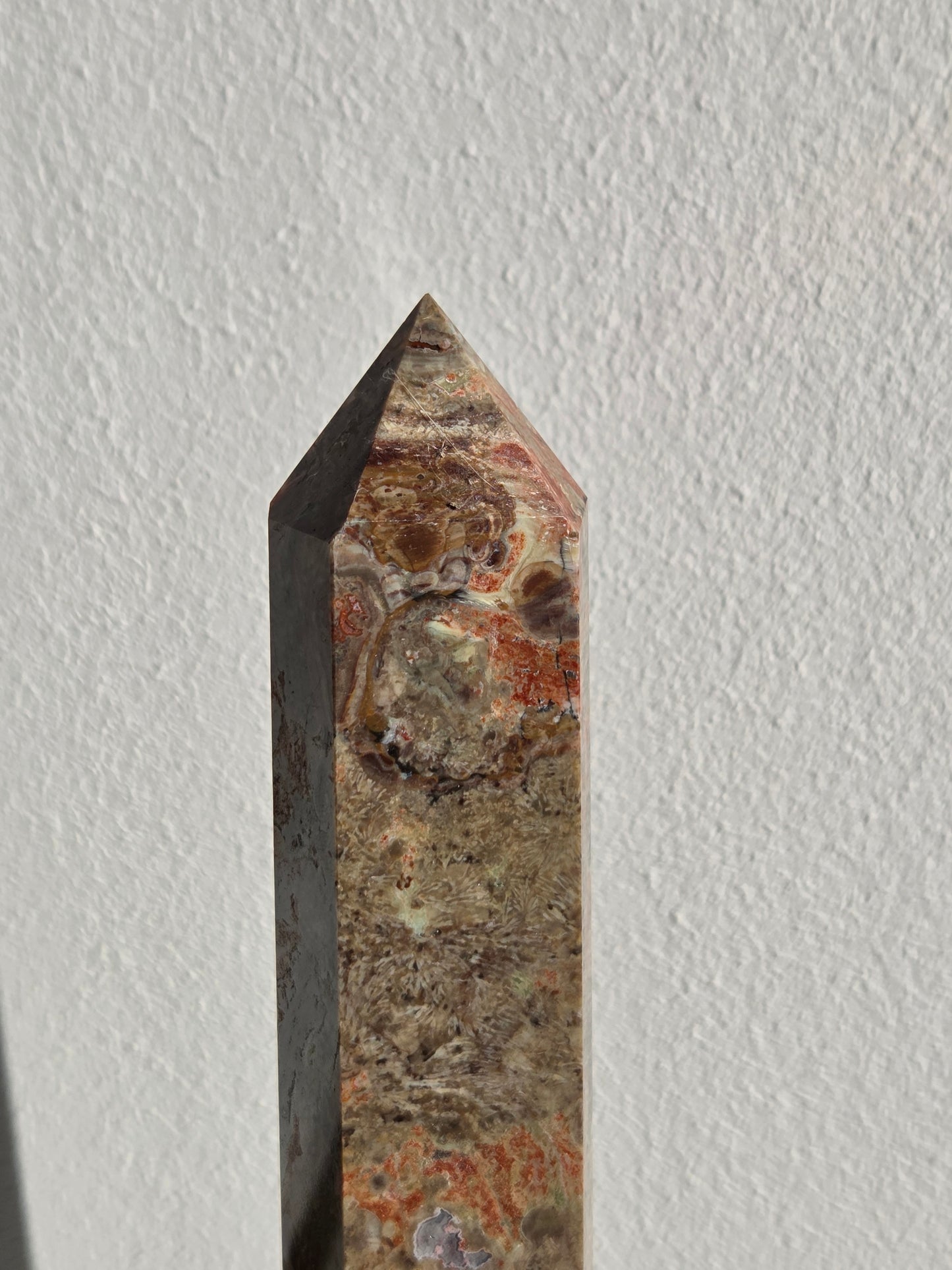 Brekzien-Jaspis/Moosachat Tower